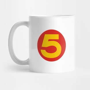 Speed Racer Number 5 Mug